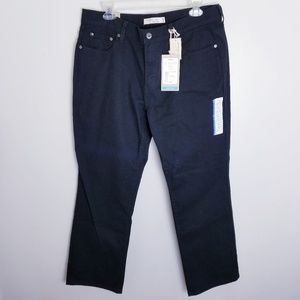 Levi's 505 straight leg mid rise jeans